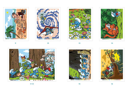 The Smurfs Mystery Coloring Book | Printable PDF Download