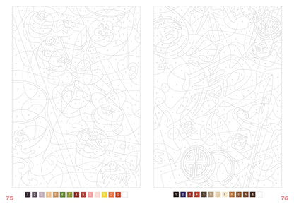 Mystery Coloring – Japan | Color by Number (Hachette Heroes)