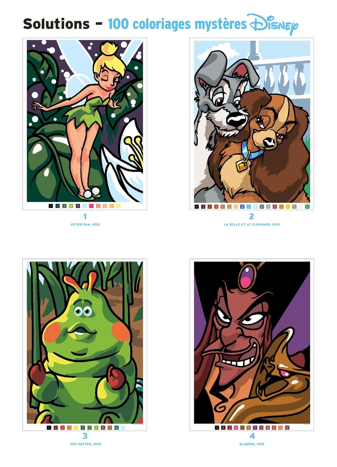 Disney Mystery Coloring Book – The Great Classics | Printable PDF Download