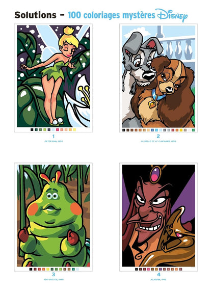 Disney Mystery Coloring Book – The Great Classics | Printable PDF Download
