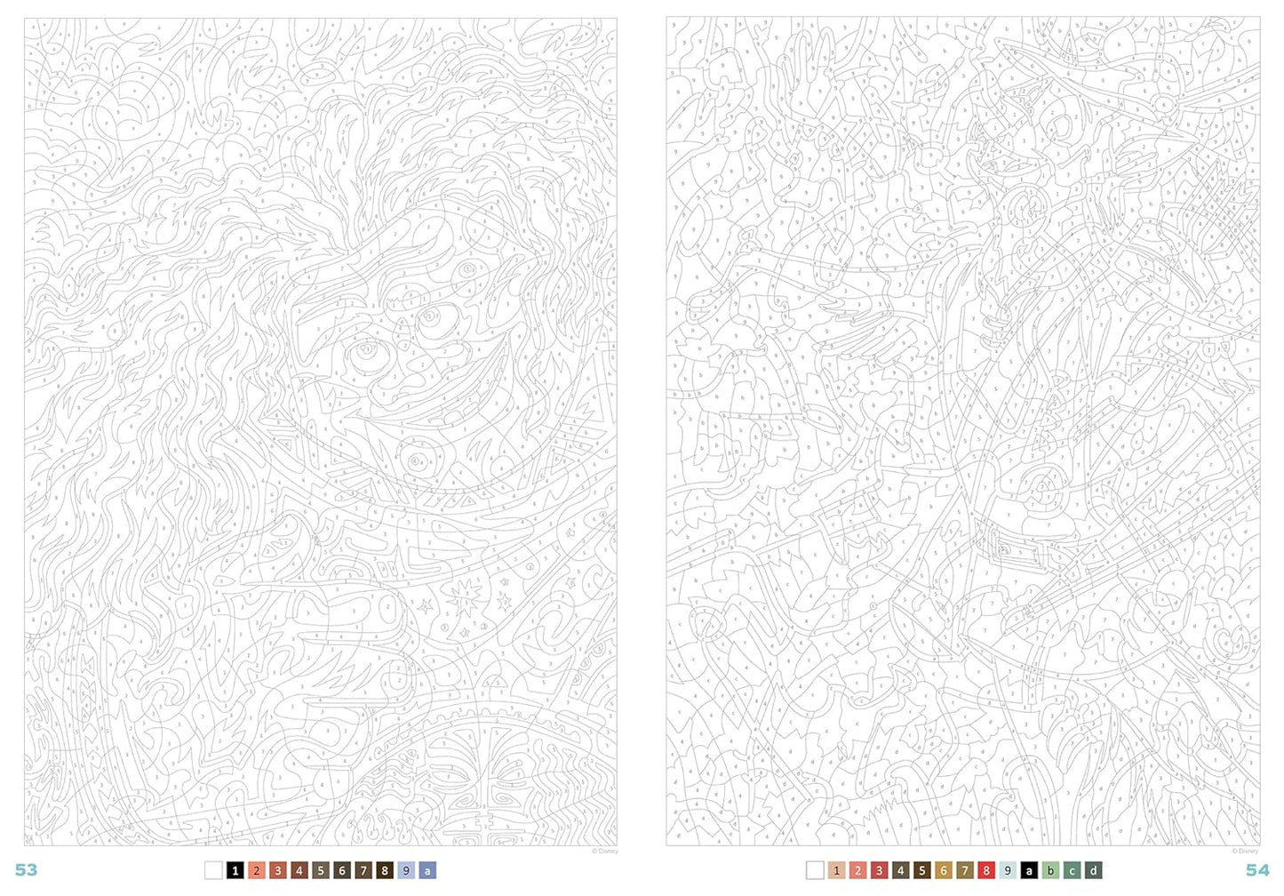 Disney Princes & Heroes – Mystery Coloring Book