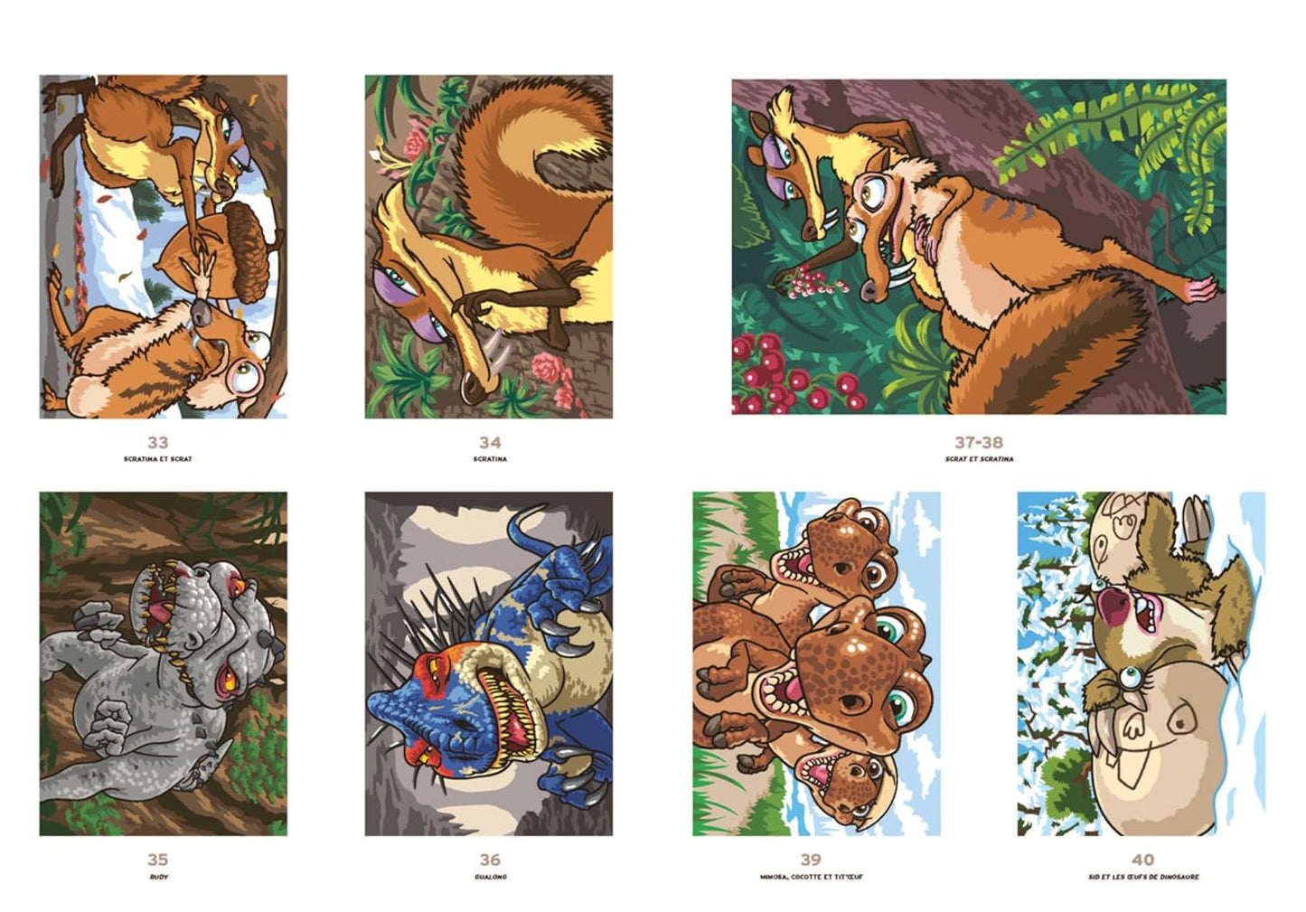 Mystery Coloring – Ice Age | Color by Number Reveal