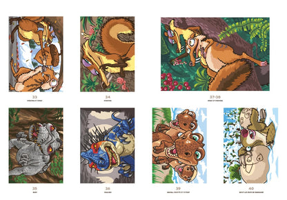 Mystery Coloring – Ice Age | Color by Number Reveal