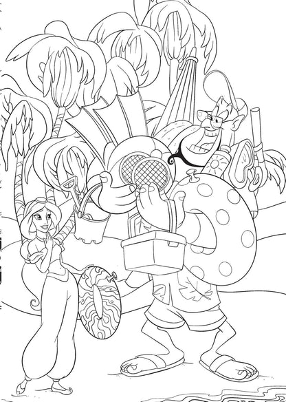 Disney Four Seasons – 100 Coloring Pages (Printable PDF)