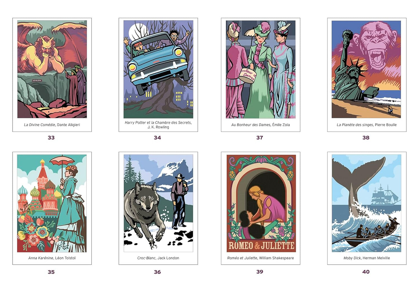 Mystery Color-by-Number – Great Classics of Literature Coloring Book (PDF)