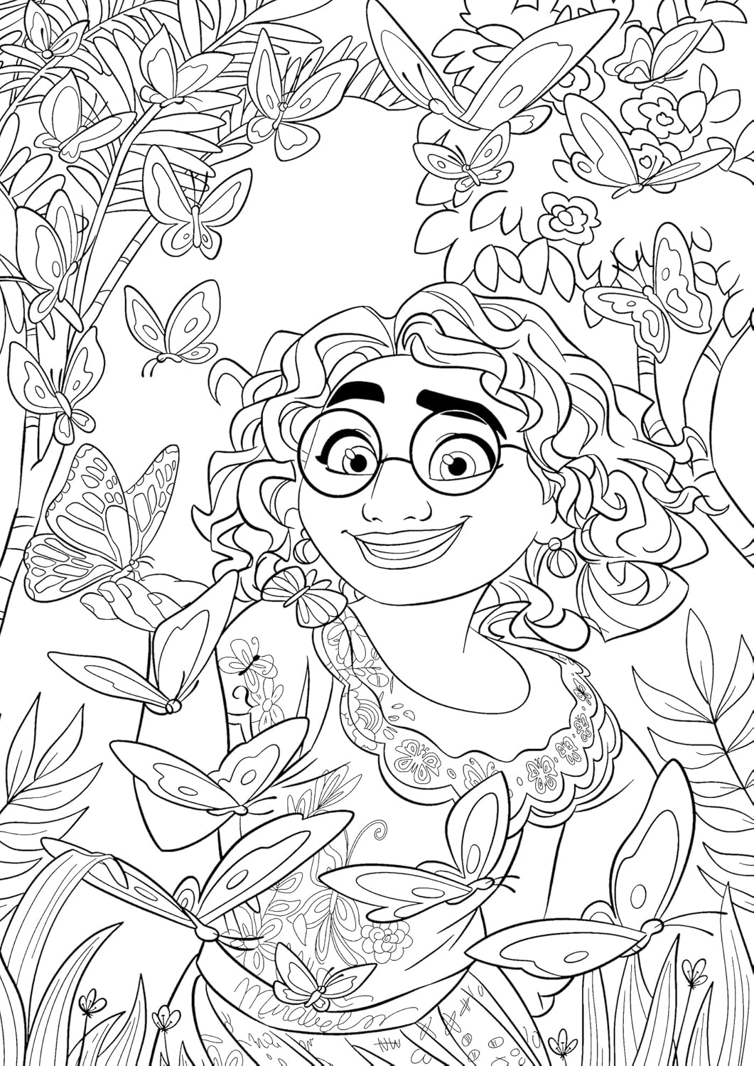 Disney Springtime – Grand Coloring Block (60 Pages)