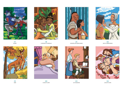 Disney Family Moments – Mystery Color by Number Coloring Book (PDF)