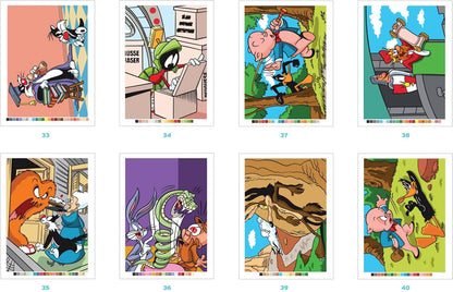 Looney Tunes Mystery Coloring Book | Printable PDF Download