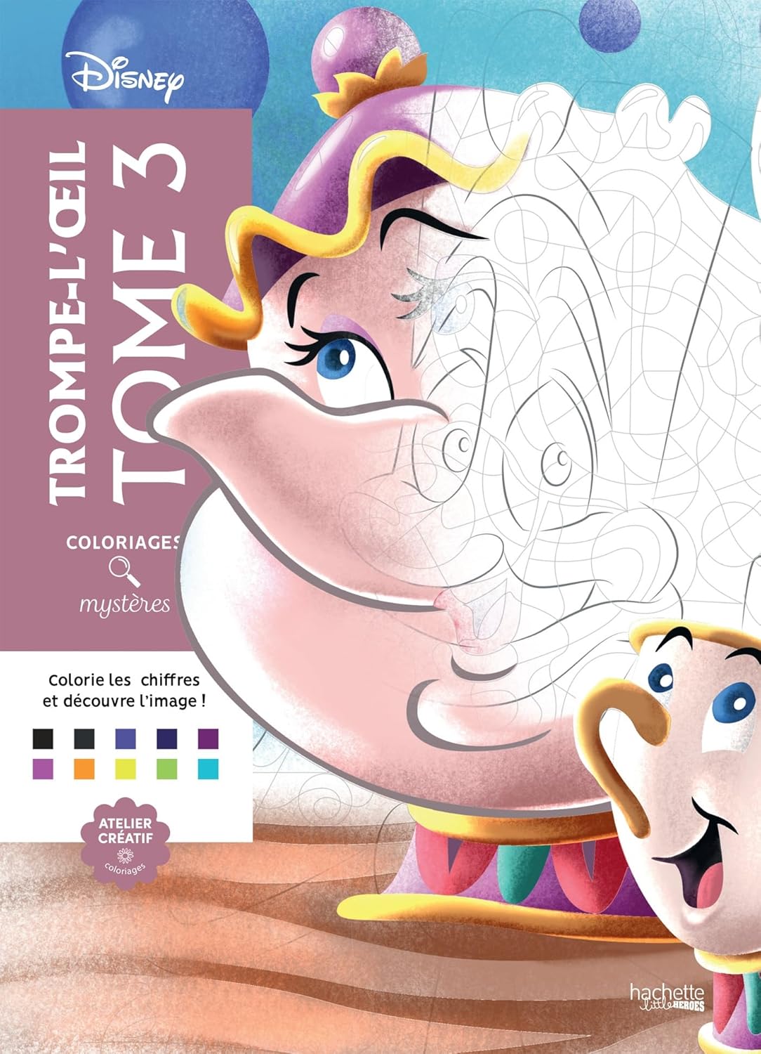 Disney Trompe l’Oeil – Mystery Coloring Book Vol. 3