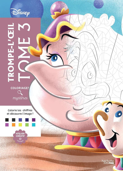 Disney Trompe l’Oeil – Mystery Coloring Book Vol. 3