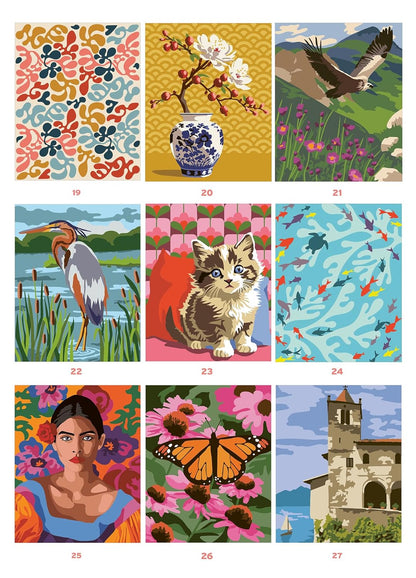 Serenity – Color by Number Book | 50 Relaxing Pages | Printable & iPad-Friendly