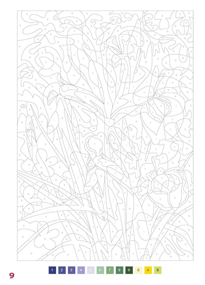 Mystery Coloring – Flowers | Color by Number Reveal