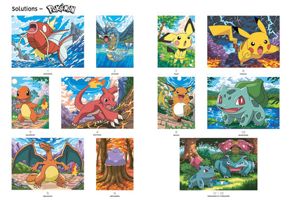 Mystery Coloring – Pokémon: Color by Number and Reveal the Picture – Digital Download