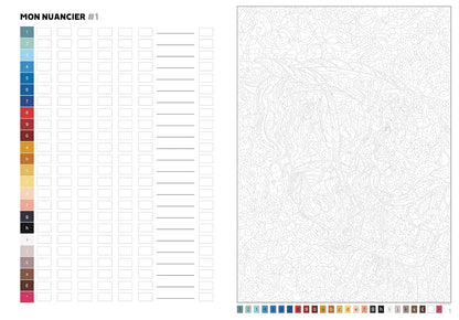 Disney Mystery Coloring – Horses Edition (50 Pages) | Printable & iPad-Friendly