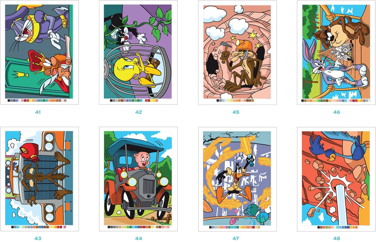 Looney Tunes Mystery Coloring Book | Printable PDF Download