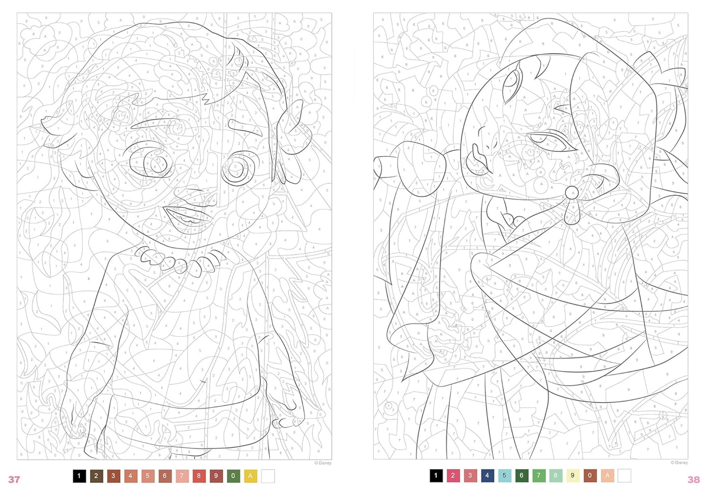Disney Babies Trompe l’Oeil – Mystery Coloring Book