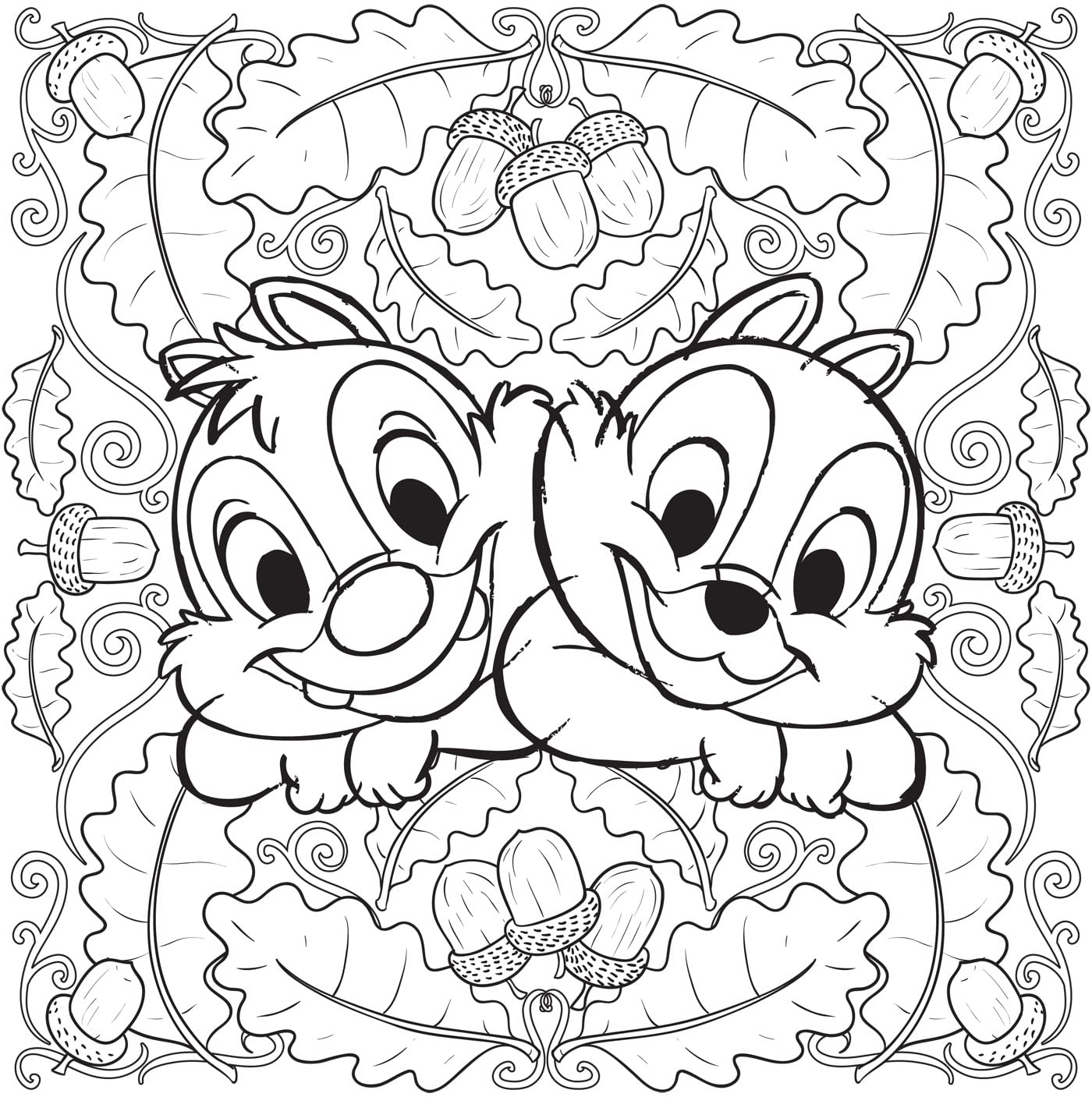Disney – Furry Friends: Art Therapy Coloring Book (PDF)