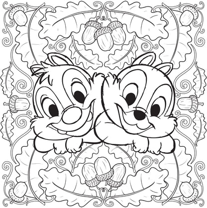 Disney – Furry Friends: Art Therapy Coloring Book (PDF)