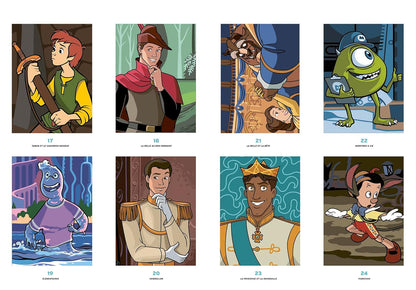 Disney Princes & Heroes – Mystery Coloring Book
