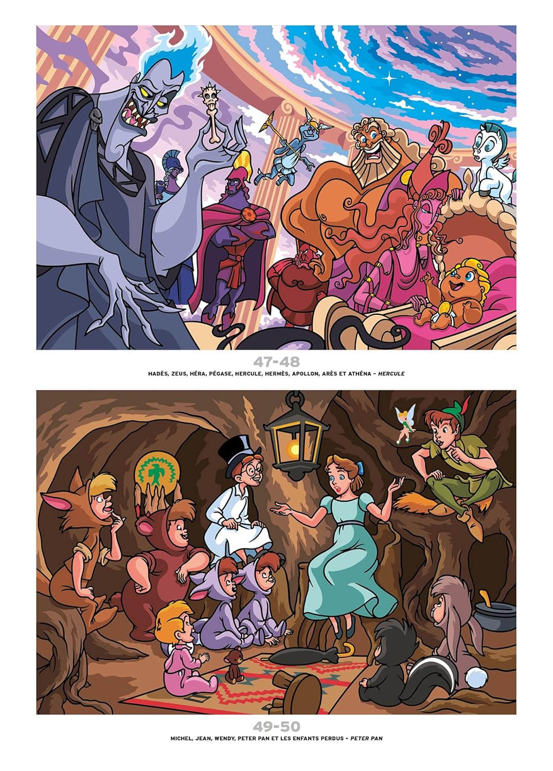 Disney Mystery Coloring Book – Family Portraits Edition | Printable PDF Download