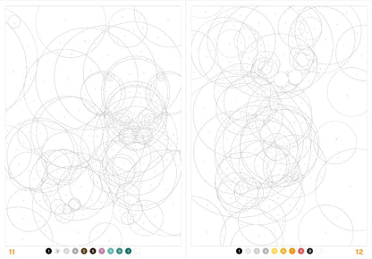 Magic Circles – Cats | Mystery Coloring Book