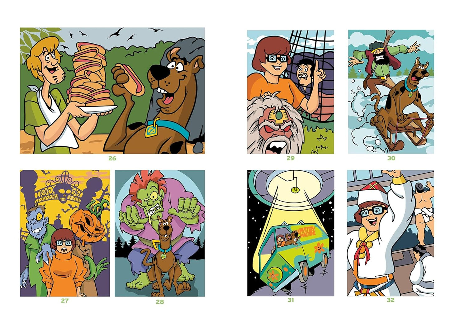 Scooby-Doo Color by Number – Fun Cartoon Coloring Book – Mystery Inc Activities – Digital Download