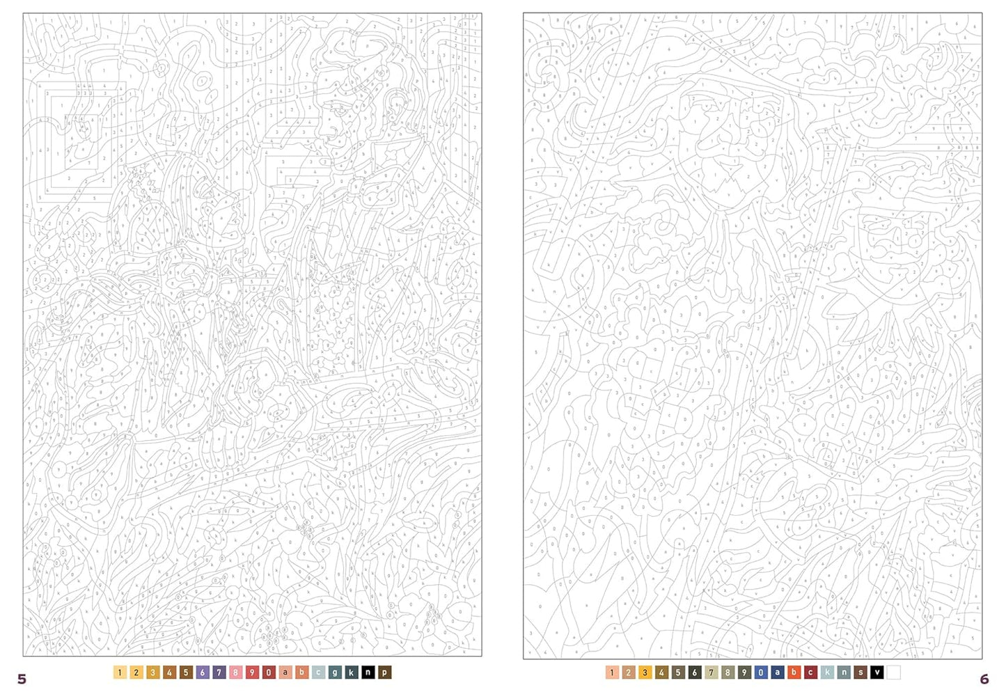 Mystery Color-by-Number – Great Classics of Literature Coloring Book (PDF)