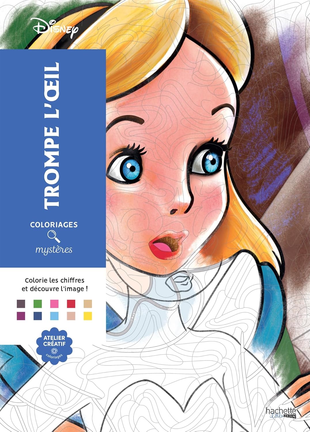 Disney Mystery Coloring Book – Trompe-l’Œil Edition | Printable PDF Download