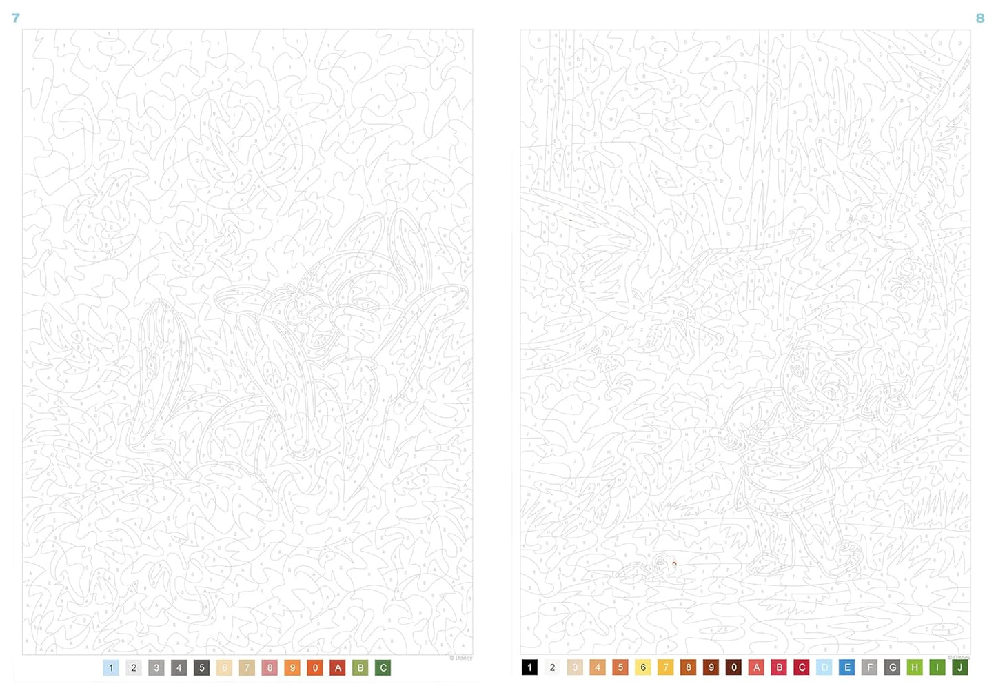 Disney Mystery Coloring Book – Nature Edition | Printable PDF Download