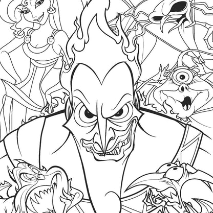 Disney – Classic Masterpieces: Art Therapy Coloring Book (80 Pages, PDF)