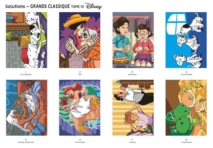 Disney Family Moments – Mystery Color by Number Coloring Book (PDF)