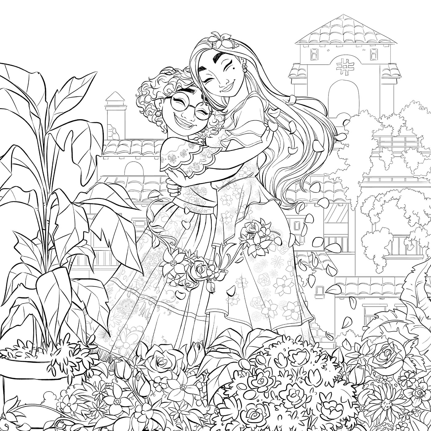 Disney – Families: Art Therapy Coloring Book (PDF)
