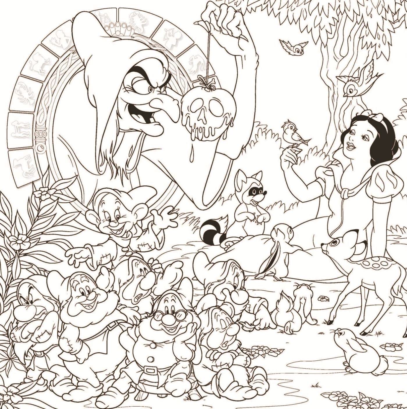 Disney – Classic Masterpieces: Art Therapy Coloring Book (80 Pages, PDF)