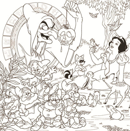 Disney – Classic Masterpieces: Art Therapy Coloring Book (80 Pages, PDF)