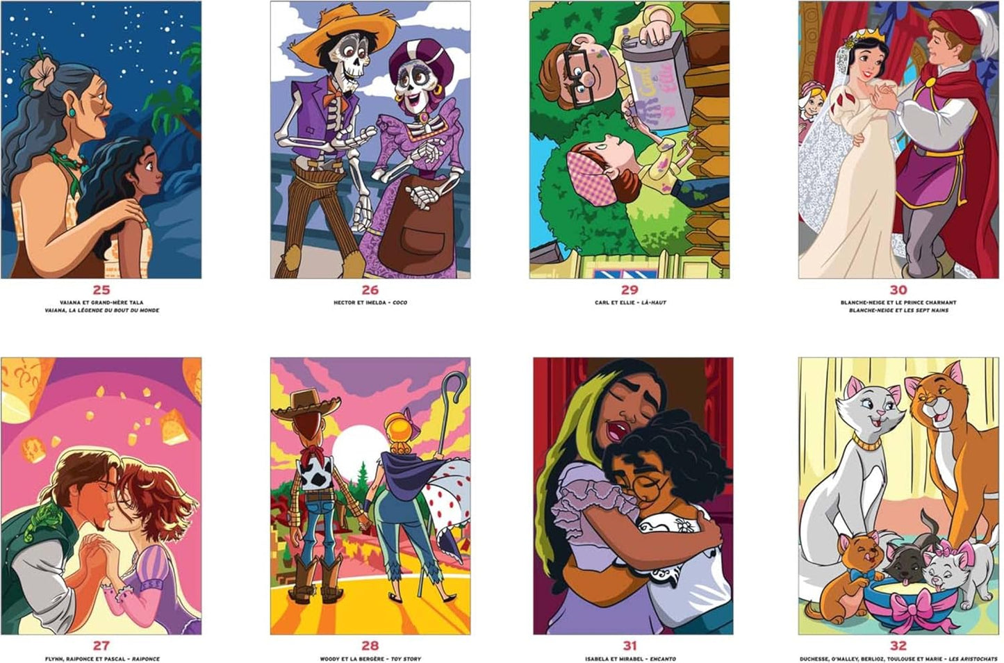 Disney Mystery Coloring Book – Love Stories | Printable PDF Download