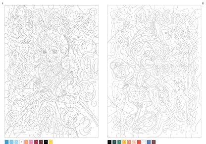 Disney Mystery Messages Coloring Book | 100 Hidden Images & Quotes | Printable & iPad Friendly