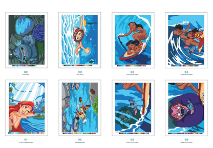 Disney Mystery Coloring Book – Under the Ocean | Printable PDF Download