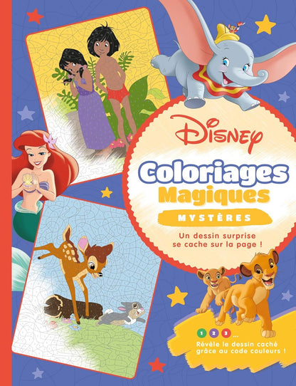 Disney Magic Coloring – Mystery Color by Number Book