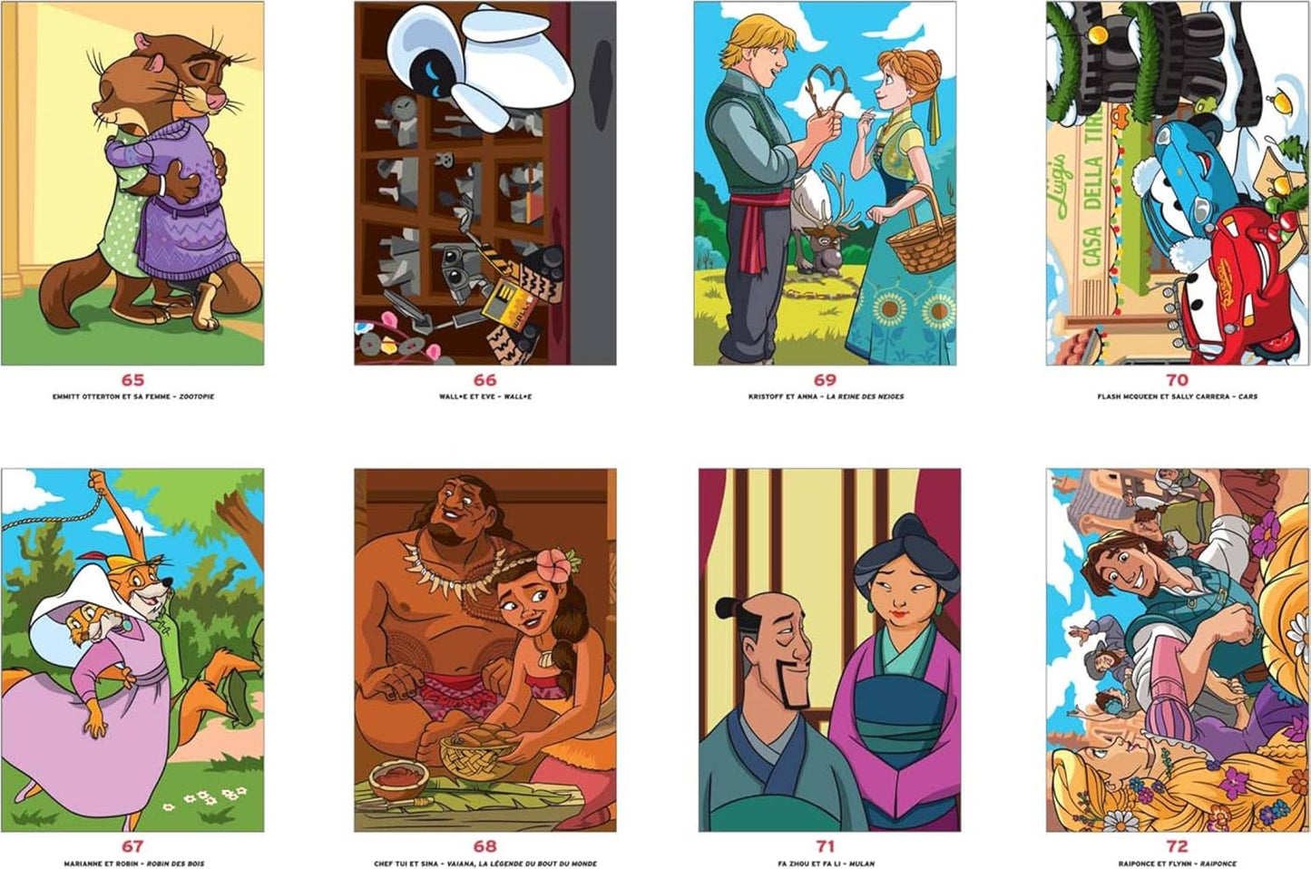 Disney Mystery Coloring Book – Love Stories | Printable PDF Download