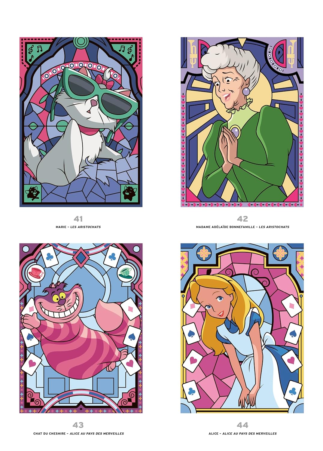 Disney Mystery Coloring Book – Stained Glass Edition (Volume 2) | Printable PDF Download