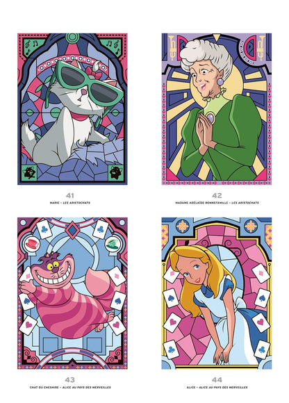 Disney Mystery Coloring Book – Stained Glass Edition (Volume 2) | Printable PDF Download