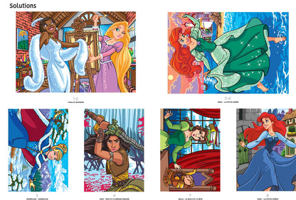 Coloriages mystères Disney - Princesses Tome 2: Colorie les chiffres et découvre l'image
