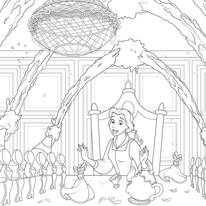Disney – At the Table! Art Therapy Coloring Book (PDF)