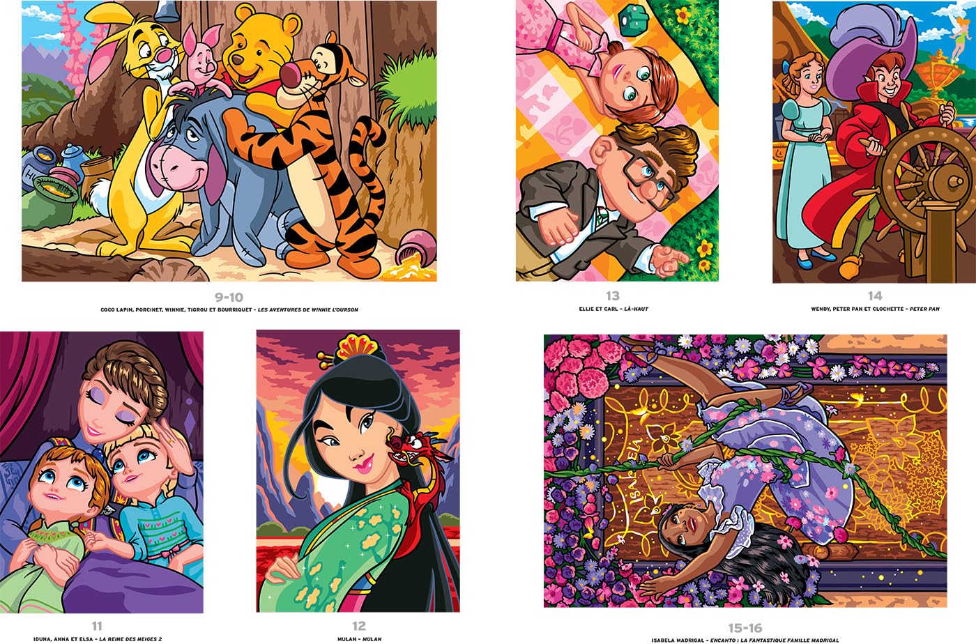 Disney Mystery Coloring Book Tome 13 (PDF) – Color by Number | 100 Printable Pages for Kids & Adults