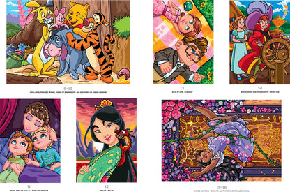 Disney Mystery Coloring Book Tome 13 (PDF) – Color by Number | 100 Printable Pages for Kids & Adults