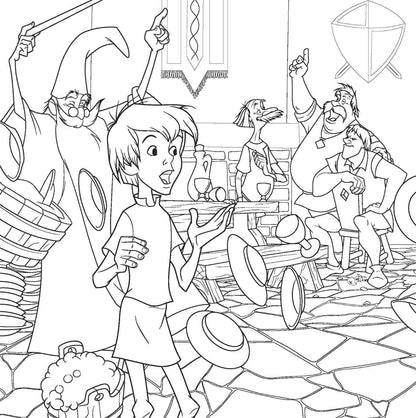 Disney – Classic Masterpieces: Art Therapy Coloring Book (80 Pages, PDF)