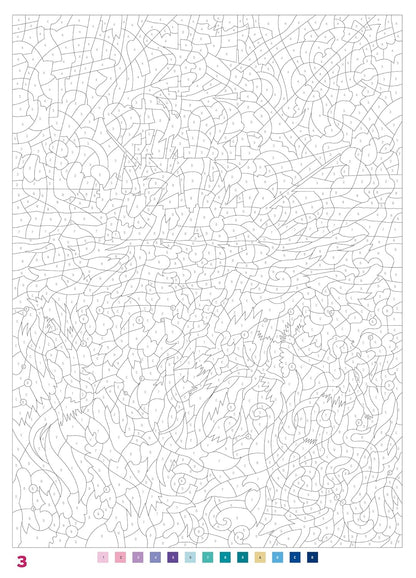 Mystery Color-by-Number – Fairy Tales Coloring Book (PDF)