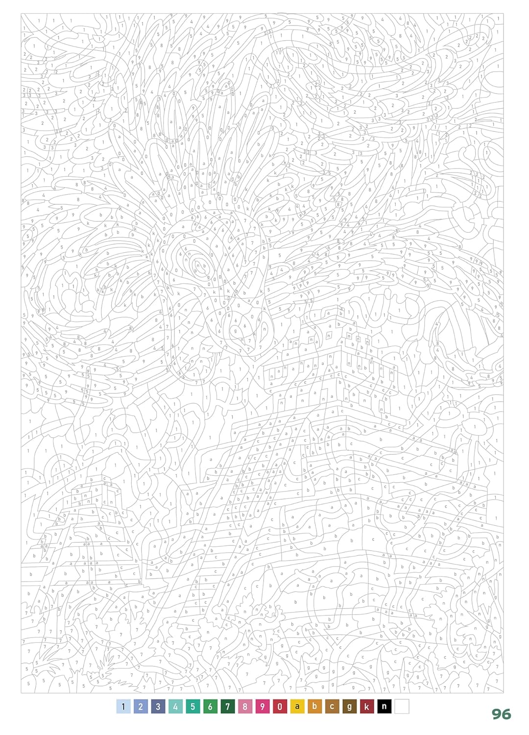 Mystery Color-by-Number – Myths of the World Coloring Book (PDF)