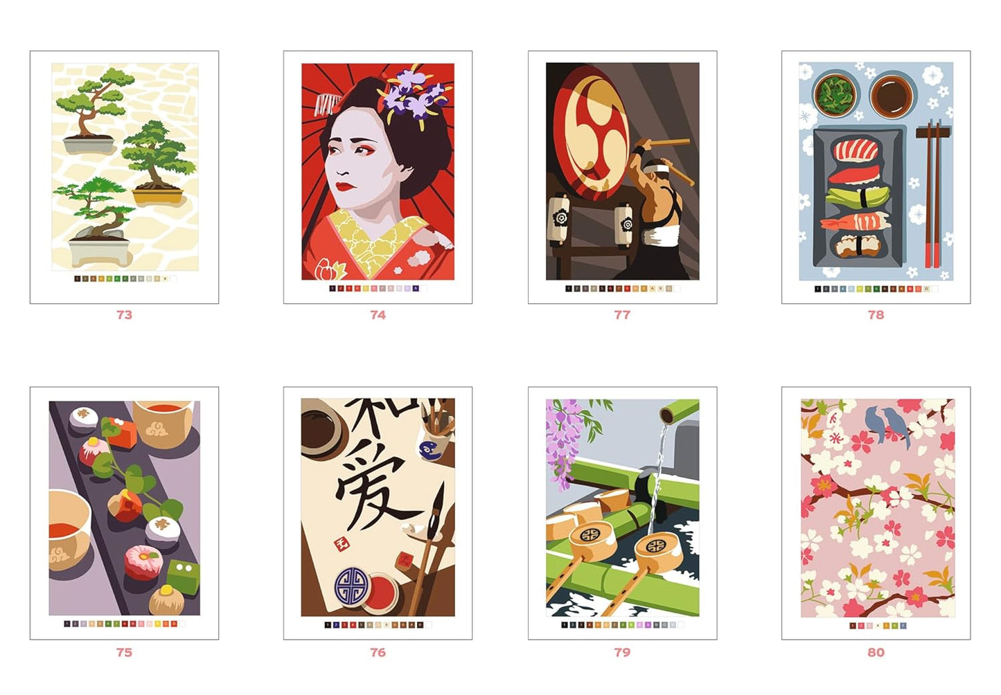 Mystery Coloring – Japan | Color by Number (Hachette Heroes)