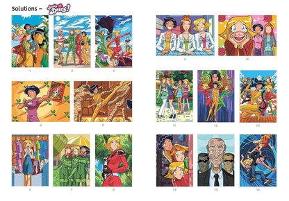 Totally Spies Mystery Coloring Book (PDF) – Color by Number | 50 Printable Pages for Kids & Adults